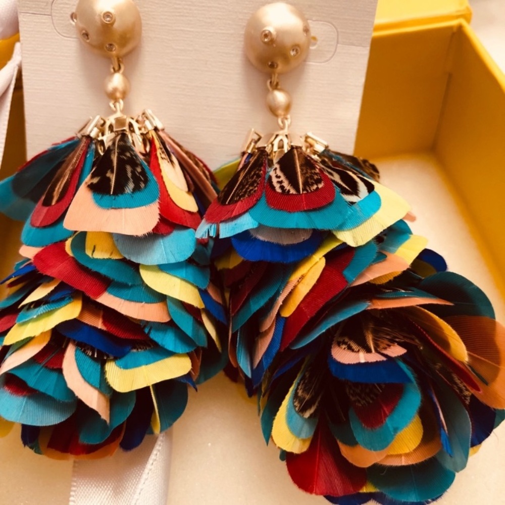 NIB Kendra Scott Lenni Earrings - Picture 2 of 3